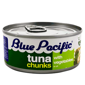 Atún En Trozos Blue Pacific 160 gr Con Vegetales