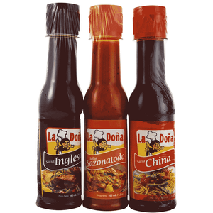 Salsa La Doña 488 Ml China Y Inglesa 3 Pack