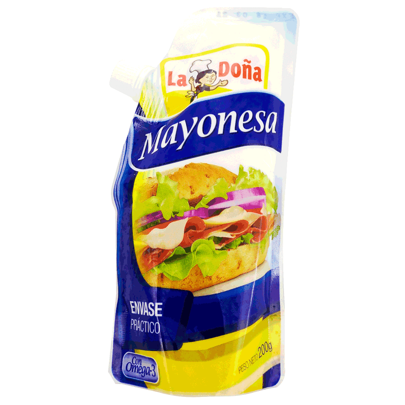 Mayonesa-La-Doña-200-gr-En-Bolsa