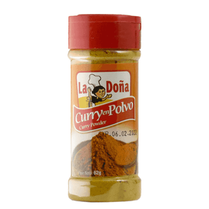 Curry La Doña 62 gr En Frasco