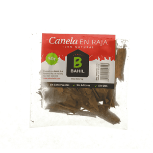 Canela Fina Bahil 14 gr En Cascara