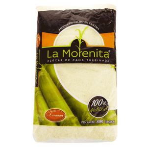 Azúcar La Morenita 800 gr Turbinada