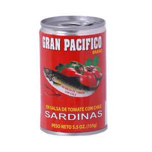 Sardina Picante gran Pacifico 156 gr Salsa De Tomate