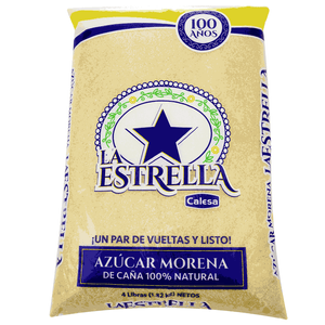 Azúcar La Estrella Turbinada 1816 gr