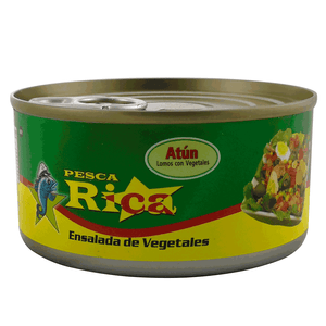 Atún En Trozos Pesca Rica 170 gr Con Vegetales