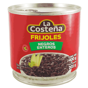 Frijoles Enteros La Costeña 400 gr Negro