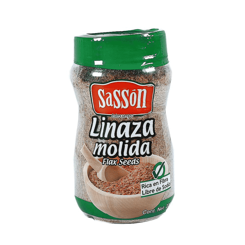Linaza-Sasson-220-gr-Molida-En-Frasco