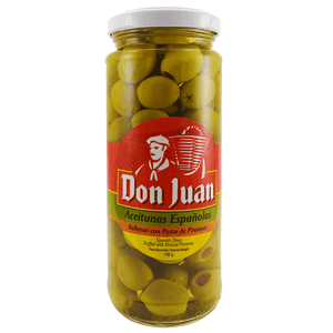 Aceitunas Rellena Don Juan  Con Pimiento 198 gr