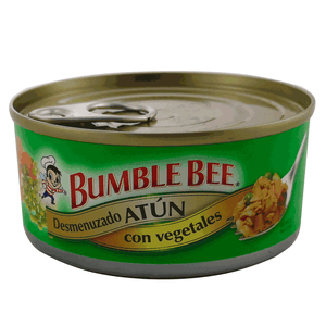 Atún En Trozos Bumble Bee 170 gr Con Verduras