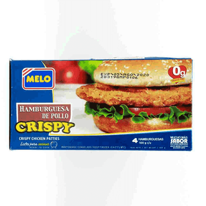 Carne De Hamburguesa Melo 400 gr Extra Cryspy