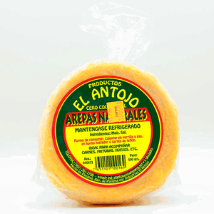 Arepas El Antojo 454 gr Asadas Telas