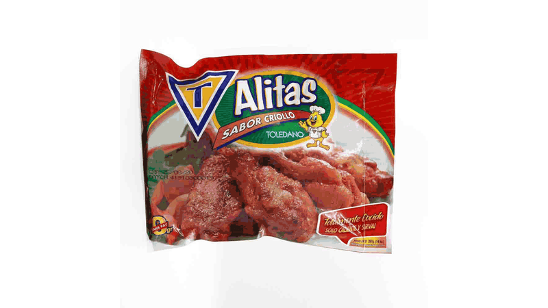 Alitas Paquete Toledano 397 gr Criollas