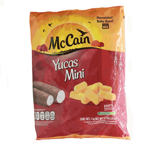 Yuca Min Mccain 1000 gr Paquete Congelado