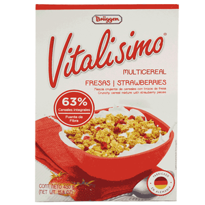 Multicereal Vitalisimo 450 gr Con Fresa