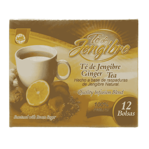 Té De Gengibre Nhs De 12 Bolsitas 8 G