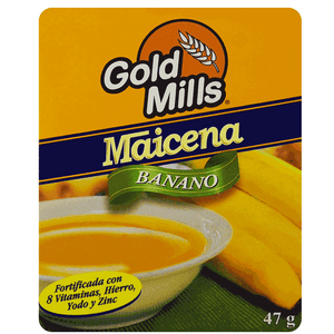 Maicena Gold Mills 50 gr De Banano