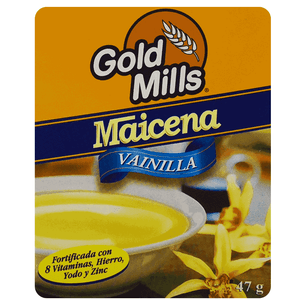 Maicena Gold Mills 50 gr De Vainilla