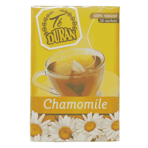 Té Cajeta Durán Manzanilla  20 Un