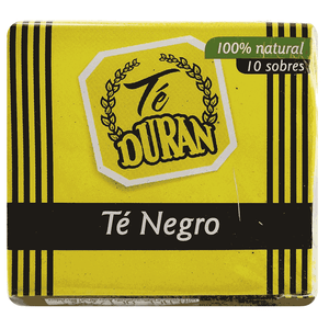 Té Cajeta Durán  Negro 10 Un