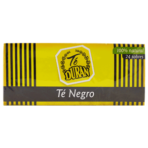 Té Cajeta Durán  Negro 24 Un