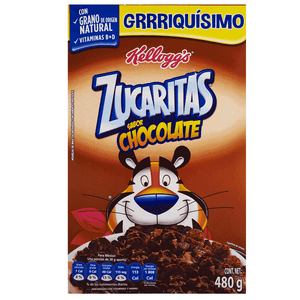 Cereal Zucaritas Kelloggs 480 gr Sabor A Chocolate