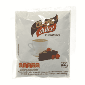 Bebida Instantánea En Polvo Cocoa Sobres Cocoa Cacao Dulce 100 G