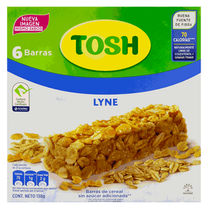 Cereal En Barra Tosh 138 gr