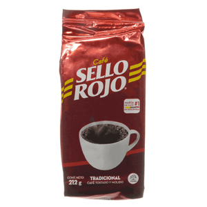 Café Sello Rojo  Tostado Y Molido 212 G