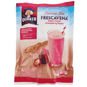 Frescavena Quaker  Fresa Doy Pack 350 gr