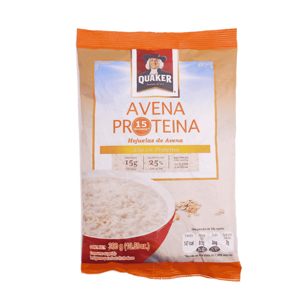 Avena Quaker Con Proteina 300 gr