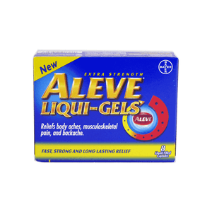 Aleve Bayer 200 Mg Cajitas 8 Liquid Gels