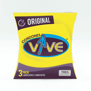 Condones Vive 3Pack Lubricados Original