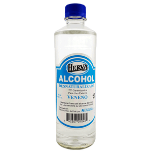 Alcohol Para Curación Herva 473 ml En Botella