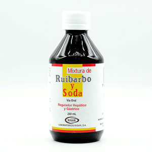 Mixtura Ruibarbo Y Soda Rigar Frasco 240 ml
