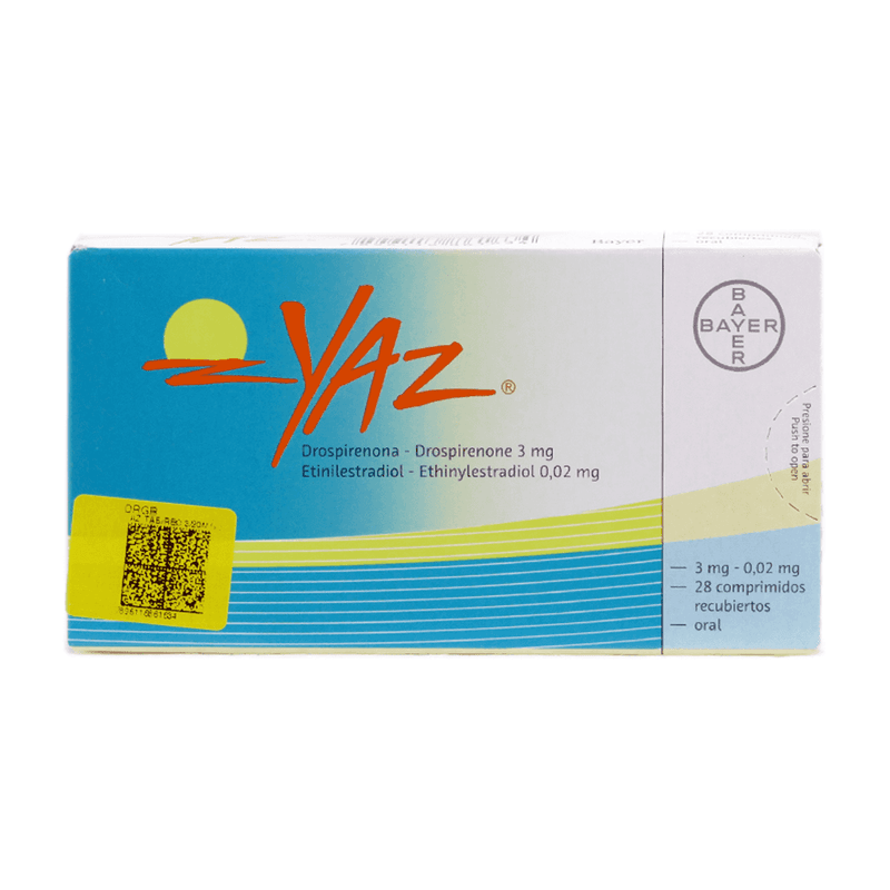 Bayer-Yaz-Oral-28-Comprimidos