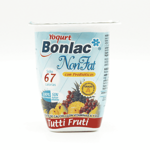 Yogurt Bonlac 182 Ml Non Fat Tuti Fruti