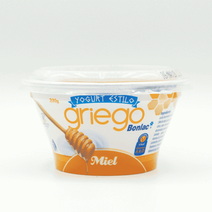 Yogurt Bonlac 208 Ml griego Miel