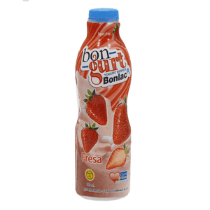 Yogurt Bongurt Bonlac Fresa 800 Ml