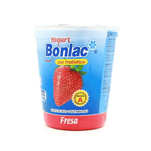 Yogurt Bonlac 495 Ml De Fresas