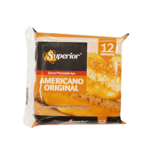 Queso Superior 227 gr Amarillo 12 Rebanada