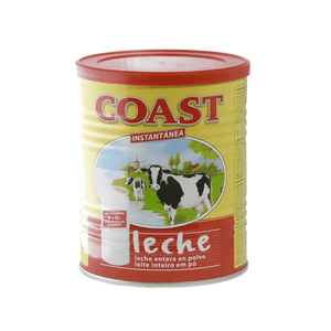 Leche Entera En Polvo Instantanea Coast 360 gr Lata