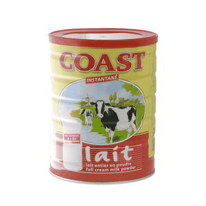 Leche En Polvo Entera Instantanea Coast 800 gr Lata