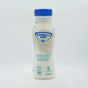 Yogurt Estrella Azul 200 Ml Bebible Natural