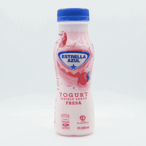 Yogurt Bebible Estrella Azul 200 Ml Fresa Bebible