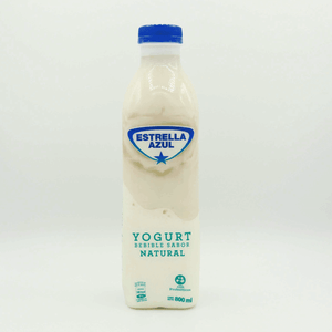 Yogurt Estrella Azul 800 Ml Bebible Natural