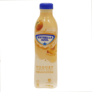 Yogurt Estrella Azul 800 Ml Bebible Melocotón