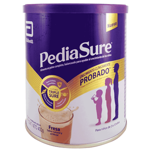 Suplemento Alimenticio En Polvo Pediasure 400 gr Fresa Lata