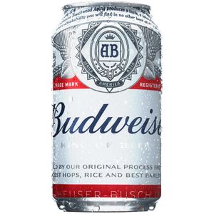 Cerveza Budweiser 355 Ml Lata