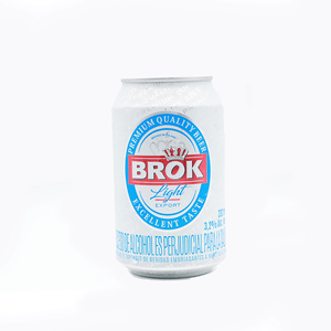 Cerveza Individual Brok Light 330 Ml Lata