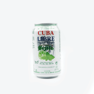 Cocktel Mojito Ron Cuba Libre 350 Ml Lata